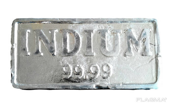 Barras de índio | marca de índio metálico InOO GOST 10297-94