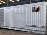 Б/У Дизельгенератор Caterpillar 3516B HD, 2,2 Мвт, 2007 г. , 177 часов. контейнер - фото 1