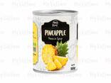 Canned Queen/Cayenne Pineapple (pieces, slice) in light syrup from the manufacturer - photo 2