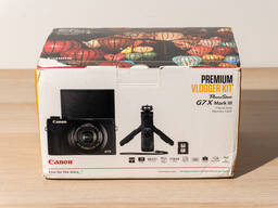 Kit de Criação de Vídeo para Máquina Fotográfica Digital Canon PowerShot G7 X Mark III