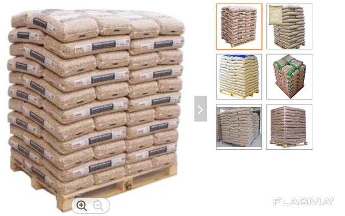 Pine wood pellets 15kg bags