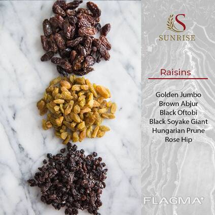 Raisins from Middle East