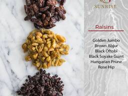 Raisins from Middle East