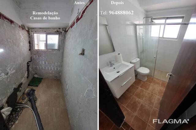 Restauro Casa de Banho, Remodelação Casa de Banho por 1300€/m2