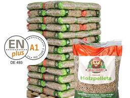 Wood pellets, ENA1 certified Oak , Pine and Spruce, Beech
